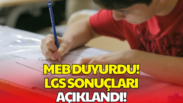 LGS Sonuçları Açıklandı